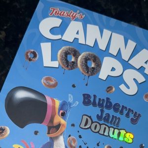 Bluberry Jam Donuts Toastys Canna Loops