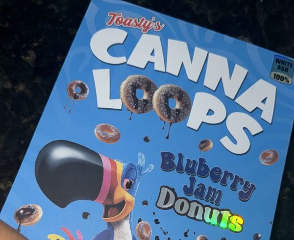 Bluberry Jam Donuts Toastys Canna Loops